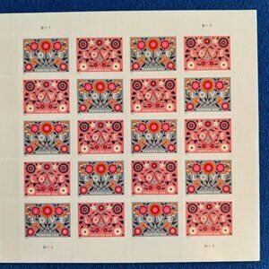 2022 USPS Forever Love Stamps 1000 stamps